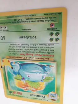 Pokemon Venusaur Celebrations Card 25th Anniversary Holo TCG 15/102 - Image 2