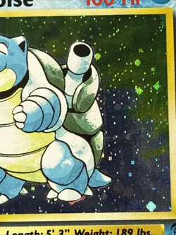 1999 Pokemon Blastoise Holo Rare 002/130 Base Set 2 WOTC Vintage Card - Image 4