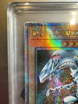 PCG 9 2023 YU-GI-OH! LC Blue-Eyes White Dragon EN004 Quarter Cen Card - Image 2