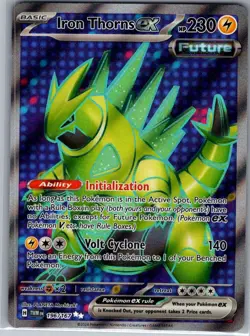 Iron Thorns ex 196/167 SV06: Twilight Masquerade - Pokemon Card - NM - Image 1
