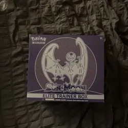 Pokemon Trading Card Game TCG Sun And Moon Elite Trainer Box Lunala 728192486012 - Image 1