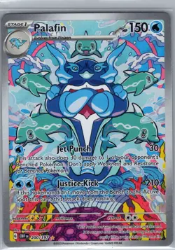 Palafin 200/197 SV03: Obsidian Flames - Pokemon Card - NM - Image 1