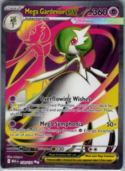 Mega Gardevoir ex - 159/132 ME01: Mega Evolution - Pokemon Card - NM - Image 1
