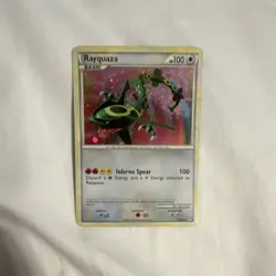 Pokemon Rayquaza SL10 Call of Legends 2011 English Holo Rare 100 HP Card - Image 1