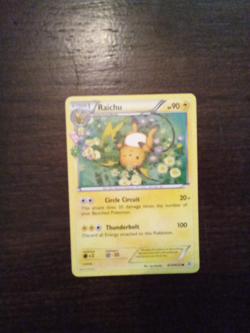 RAICHU - RC9/RC32 - XY GENERATIONS - Common - Pokemon Card - Image 1
