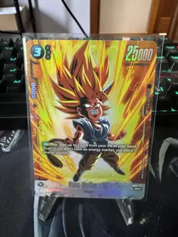 Dragon Ball Super Card Game Fusion World Raging Roar Son Goku GT FB03-111 SR NM - Image 1