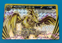 Pokemon - Mandibuzz BREAK XY182 Black Star Promo Ultra Rare Card 🔥🔥 - Image 1