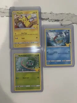 2021 Pokemon cards McDonalds 25th Anniversary Lot Holos & Base Mint Pikachu - Image 3