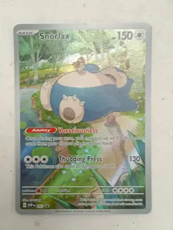 Snorlax SVP051 Holo Promo Pokemon Card 2023 HP150 #live - Image 4