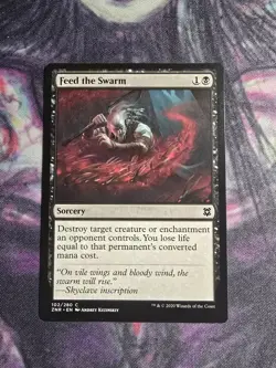 Feed the Swarm Zendikar Rising Regular - Image 1