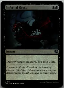 Infernal Grasp U Innistrad Remastered 119 NM - Image 1