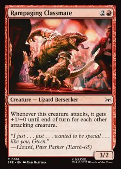 Rampaging Classmate #16 | MTG | SPE | Foil | LP - Image 1
