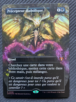 Precepteur diabolique (V.2) FOIL Commander Masters – Magic: The Gathering FR - Image 1