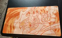 Pokemon S-Chinese Sword & Shield Charizard Theme Playmat From Charizard Box - Image 1