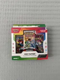 Pokemon TCG First Partner Illustration Collection Series 1 New Sealed - Image 1