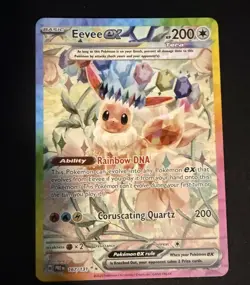 Pokemon Eevee ex 167/131 Special Illustration Rare Holo Prismatic Evolutions - Image 1