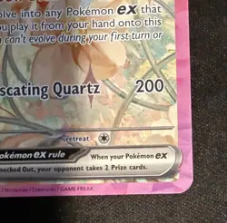 Pokemon Eevee ex 167/131 Special Illustration Rare Holo Prismatic Evolutions - Image 3