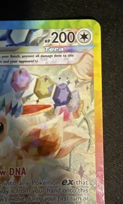 Pokemon Eevee ex 167/131 Special Illustration Rare Holo Prismatic Evolutions - Image 4
