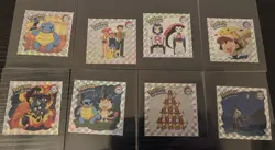 1999 Pokemon Series 1 Stickers Prism Lot (8) - Image 1