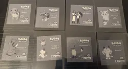 1999 Pokemon Series 1 Stickers Prism Lot (8) - Image 4