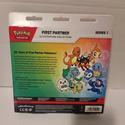 Pokemon TCG First Partners Illustration Collection Series One Box Factory Sealed - Image 2