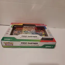 Pokemon TCG First Partners Illustration Collection Series One Box Factory Sealed - Image 3