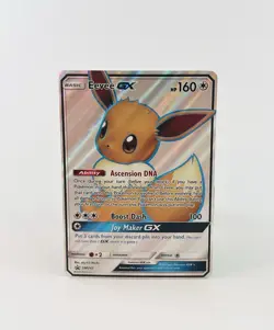 Eevee GX Full Art Black Star Promo Near Mint SM242 Pokemon TCG Sun & Moon - Image 1
