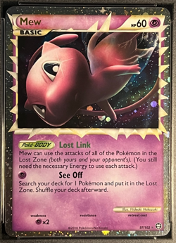 MEW PRIME ULTRA RARE HOLO #97- 2010 Pokemon HG & SS Triumphant- PSA 8 - Image 4