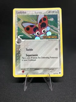 Ledyba 53/101 Pokemon Dragon Frontiers Stamped Reverse Holo NM - Image 1