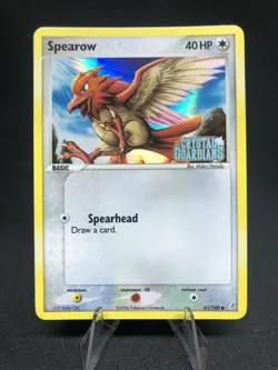 Spearow 61/100 Pokemon Crystal Guardians Stamped Reverse Holo NM - Image 1