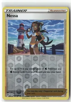 Nessa 157 Reverse Holo Vivid Voltage Pokemon Uncommon Reverse Holo Near Mint - Image 1