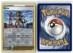 Nessa 157 Reverse Holo Vivid Voltage Pokemon Uncommon Reverse Holo Near Mint - Image 3
