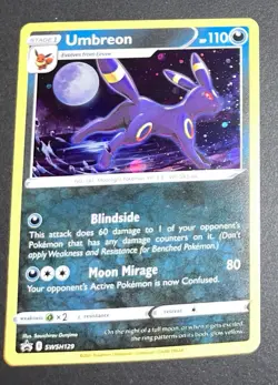 Umbreon Holo SWSH129 - Promo Pokemon - Image 1