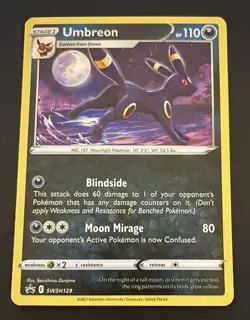 Umbreon Holo SWSH129 - Promo Pokemon - Image 3
