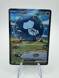 Pokemon Mew ex SV: Paldean Fates 232/091 Special Illustration Rare Full Art Holo - Image 2