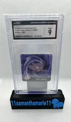 1999 Gengar Evolutionary Line Pokemon Action Flipz Series 1 Artbox CGC 9 - Image 1