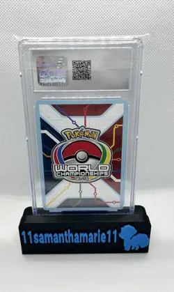 2014 Deoxys EX Pokemon World Championship Decks Plasma Power CGC 7.5 - Image 2