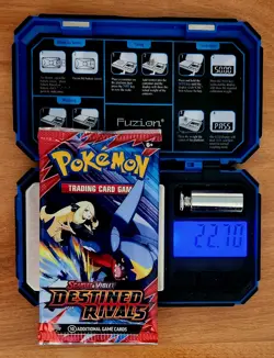 (HEAVY)🔥 22.70g Pokemon TCG Destined Rivals Booster Pack Factory Sealed - Image 1