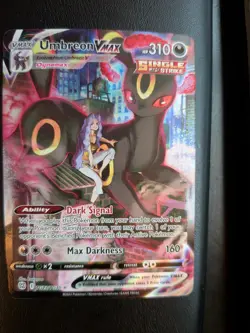 Pokemon Umbreon VMAX TCG TG23/TG30 SWSH Brilliant Stars Full Art Trainer Gallery - Image 1