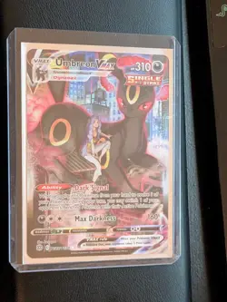 Pokemon Umbreon VMAX TCG TG23/TG30 SWSH Brilliant Stars Full Art Trainer Gallery - Image 2
