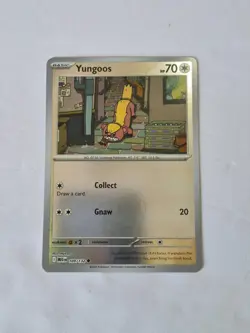 Yungoos 109/132 Common Mega Evolution Pokemon Reverse Holo Near Mint - Image 1