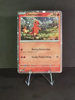 Charmander 004/165 Cosmos Holo Promo - Scarlet & Violet 151 MEW Pokemon TCG NM - Image 1