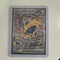 Pokemon TCG Iron Hands ex 154/131 Prismatic Evolutions Special Art Holo EX - Image 3
