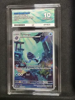 Pokemon - Tirtouga 106/086 Black Bolt - Graded ACE 10 - Image 1