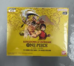 One Piece TCG OP 04 Kingdoms of Intrigue Booster Box - New & Sealed - Image 1