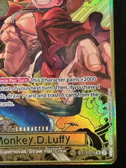 Monkey.D.Luffy Japanese 2nd Anniversary Set English Promo NM One Piece - Image 4