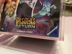 Disney Lorcana Ursulas return illumineer’s trove sealed and acrylic case - Image 3