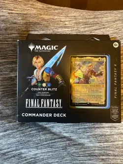 MTG Magic: The Gathering Final Fantasy X Commander Deck Counter Blitz In Hand - Image 1