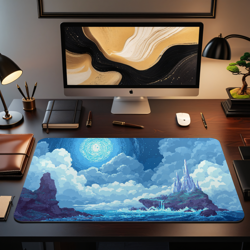 MTG Playmat | Pixel Island Themed Playmat | Unofficial MTG Playmat - Image 2