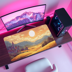 MTG Playmat | Pixel Plains Themed Playmat | Unofficial MTG Playmat - Image 4